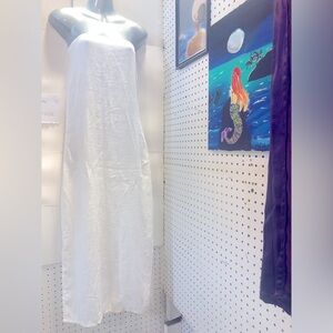 Organic Linen White Dress